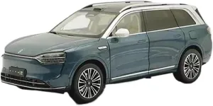 1 18 for Huawei Cyrus AITO M9 New Energy SUV Alloy Simulation Car Model Vehicle Blue Collection Motor Vehicles Toys