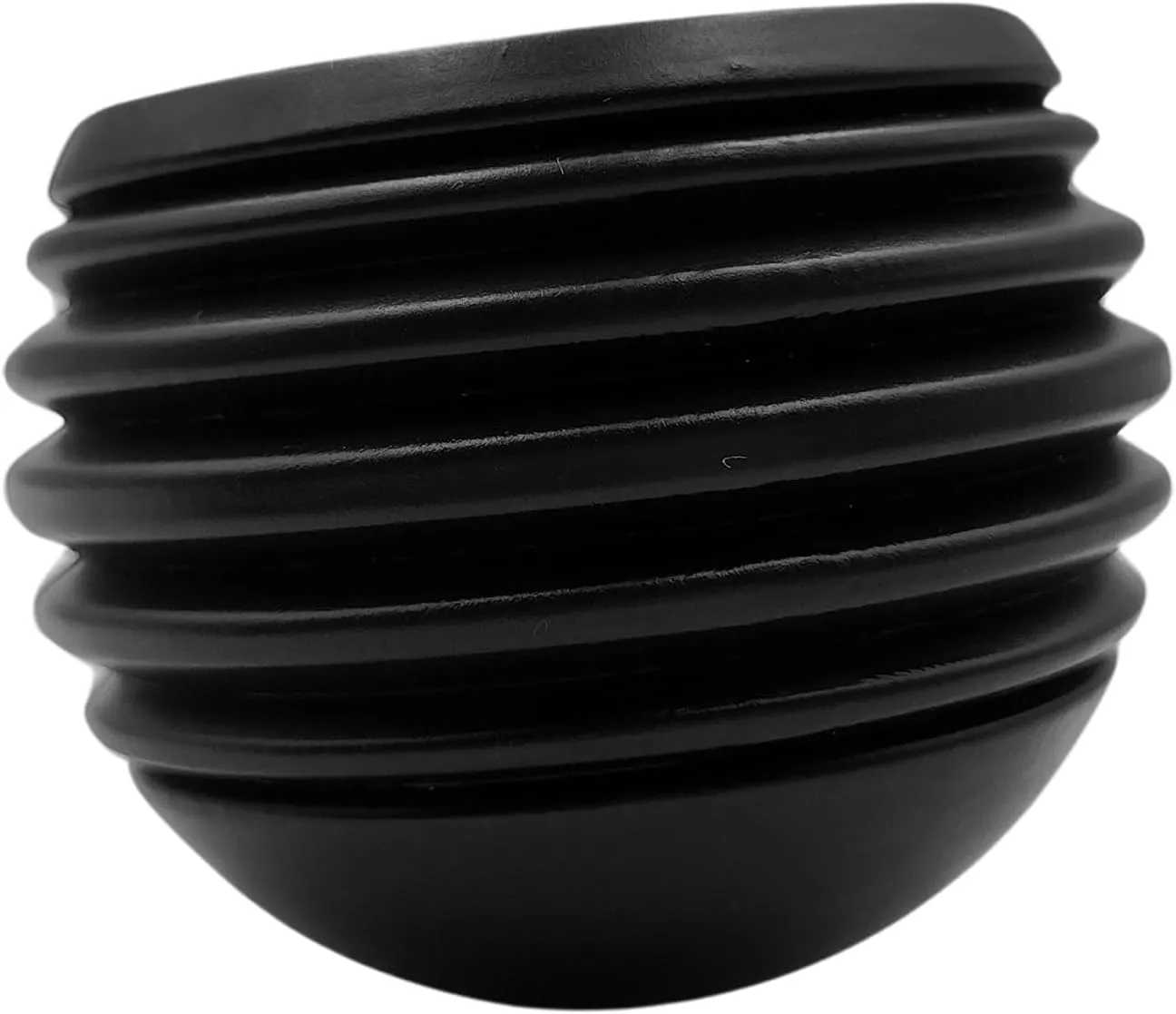 1.97"/50mm Porch Swing Replacement Feet, Black Ball-Shaped Plastic Leg Caps to Secure Swing Legs to Ground(Set of 4)