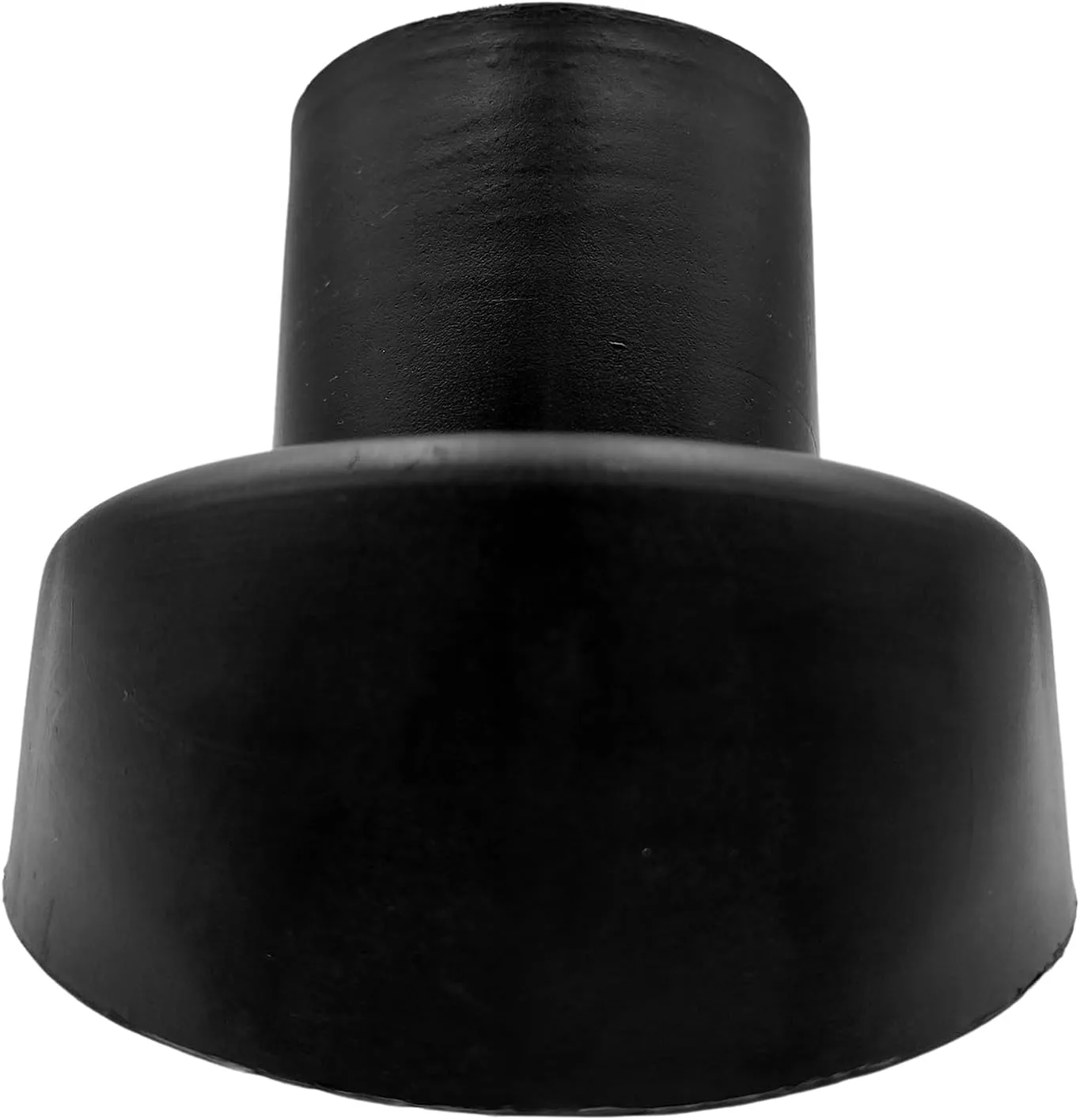 1.97"/5cm Porch Swing Replacement Feet, Black Horseshoe-Shaped Plastic Leg Caps to Secure Swing Legs to Ground(Set of 4)