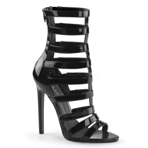 5" Black Strappy Sandal Booties*