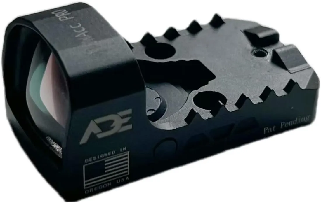 ADE NUWAcc PRO (RD3-021c PRO) Motion Awake Green Dot for Kimber Micro 9,Kimber Ultra Carry, SW Shield That are Compatible with RMRcc Footprint Such as Canik Mete SFX Pro
