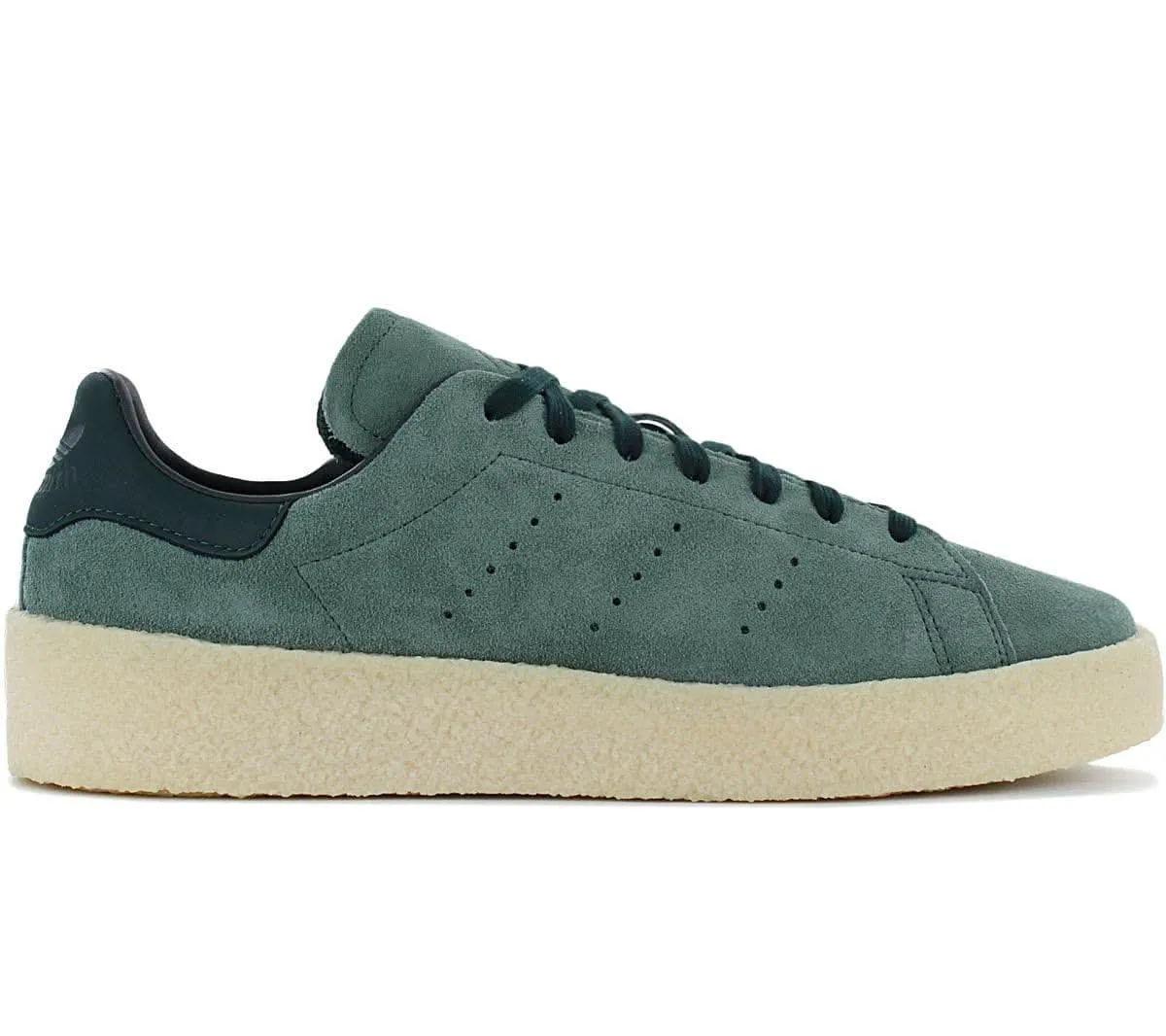 adidas Originals Stan Smith Crepe - Herren Sneakers Schuhe Leder Grün FZ6444