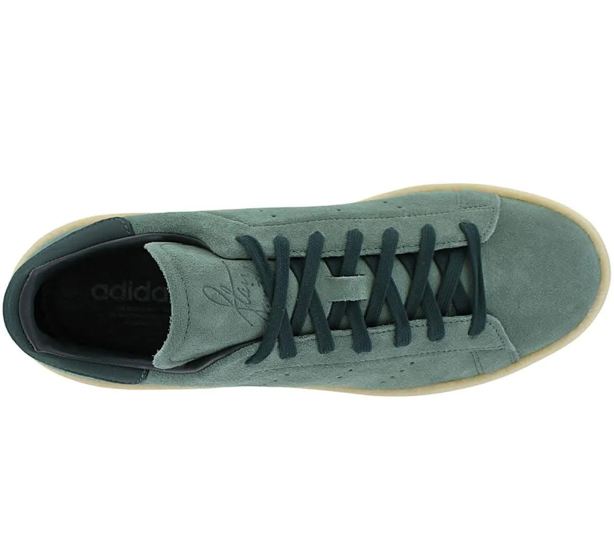adidas Originals Stan Smith Crepe - Herren Sneakers Schuhe Leder Grün FZ6444