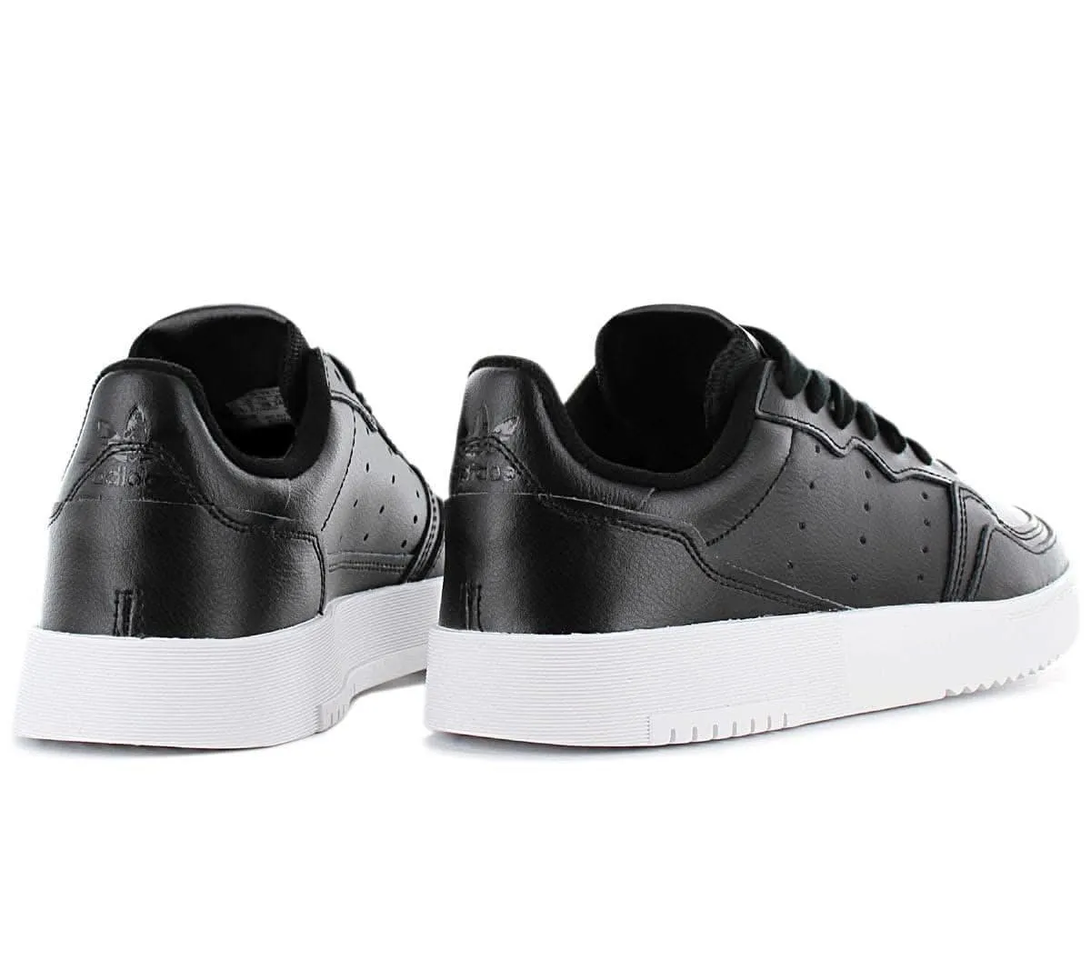 adidas Originals Supercourt  - Damen Schuhe Leder Schwarz EE7727