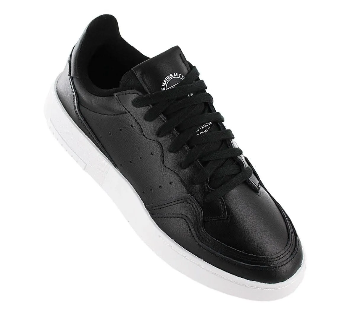 adidas Originals Supercourt  - Damen Schuhe Leder Schwarz EE7727