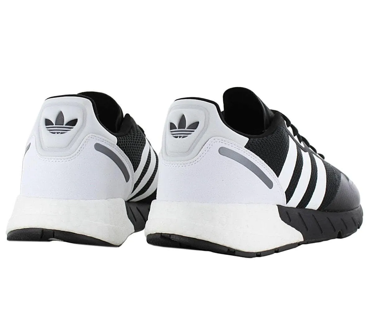 adidas Originals ZX 1K BOOST - Herren Schuhe Schwarz-Weiß FX6515