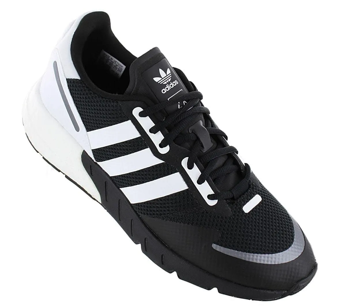 adidas Originals ZX 1K BOOST - Herren Schuhe Schwarz-Weiß FX6515