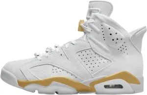 Air Jordan 6 Retro Pearl Women's Shoe (DQ4914-074, Pure Platinum/Metallic Gold/Coconut Milk) Size 8