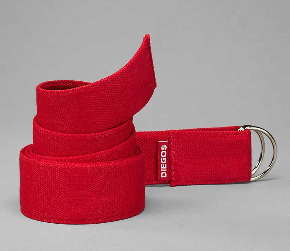 Alpargata lona roja