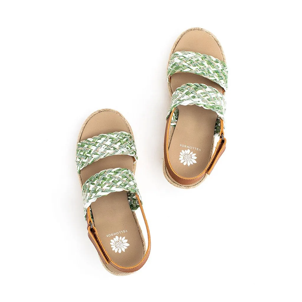 Arula Sage Wedge by Yellowbox