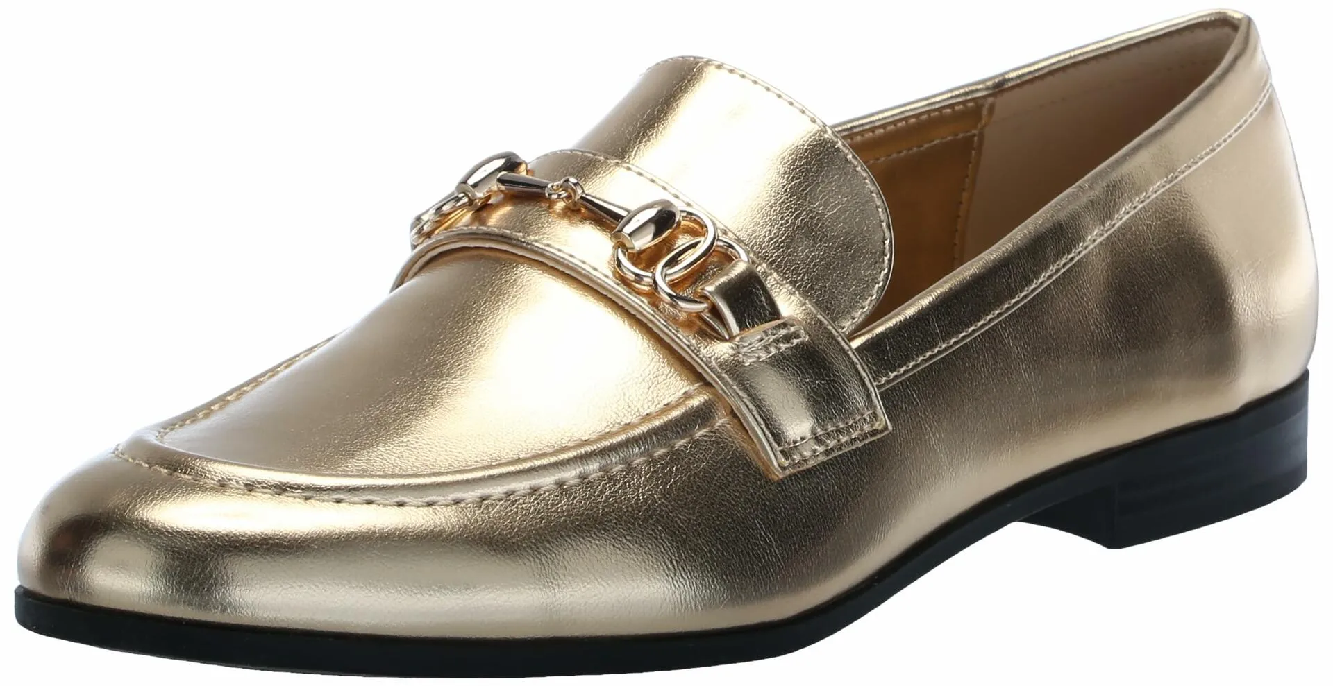 Bandolino Women's LALY Loafer, Gold 710, 9 - Very Good