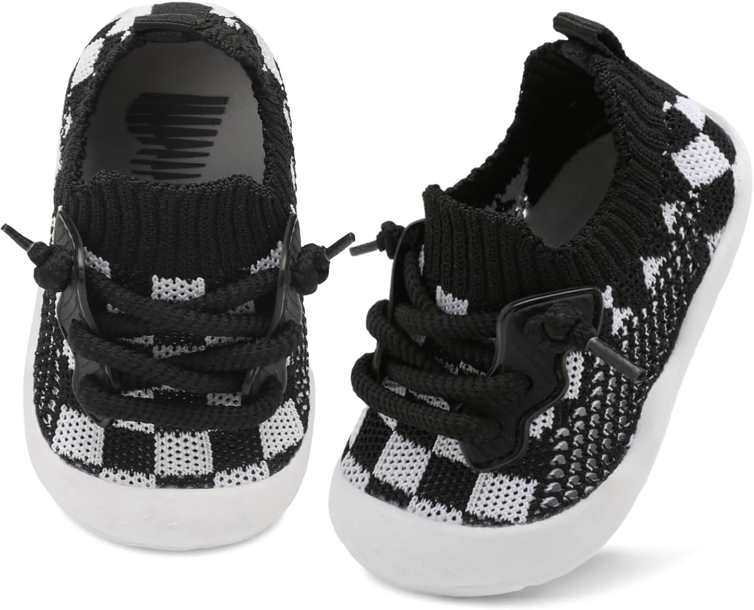 BARERUN Baby Shoes Baby First Walking Shoes Infant Sneakers Wide Barefoot Slip on Soft Sole Boys Girls Crib Shoe Toddler Breathable Lightweight House Socks