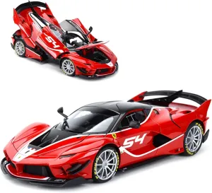 Bburago 1/18 Alloy Racing Car for Ferrari FXX K EVO Static Refined Version Diecasts Metal Vehicles Simulation Car Model Collectible