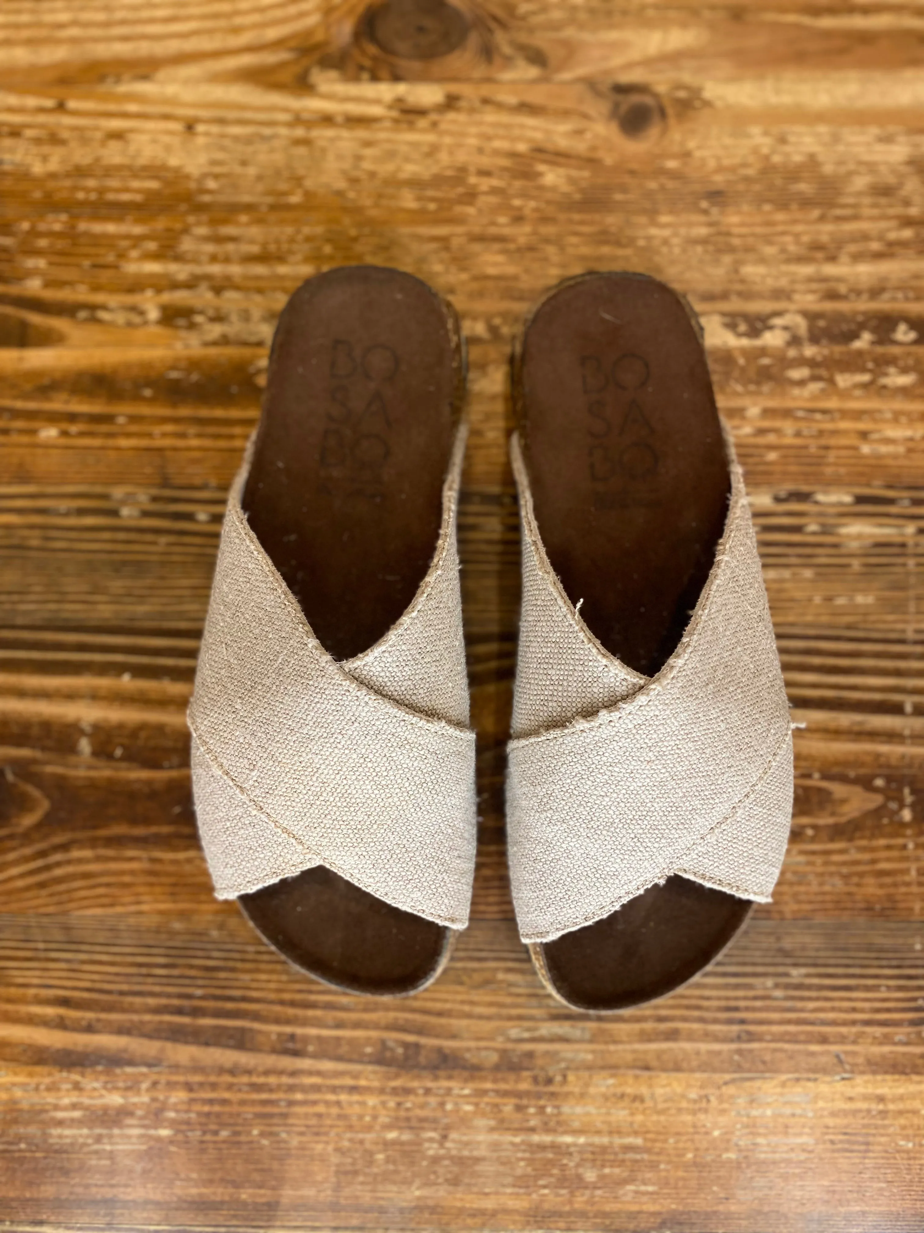 Biarritz Linen Slide