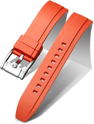BINLUN Quick Release Silicone Watch Bands Replacement Rubber Watch Straps 18mm 19mm 20mm 21mm 22mm 24mm Smartwatches Bands for Men and Women Waterproof Sport Watchbands with 11 Colors