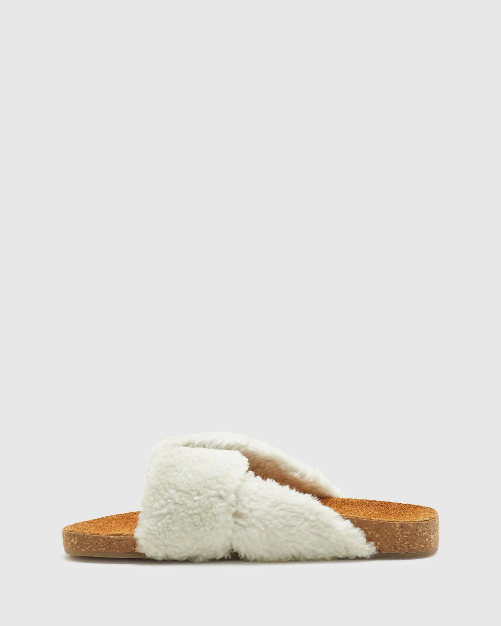 Biome Shearling Slide