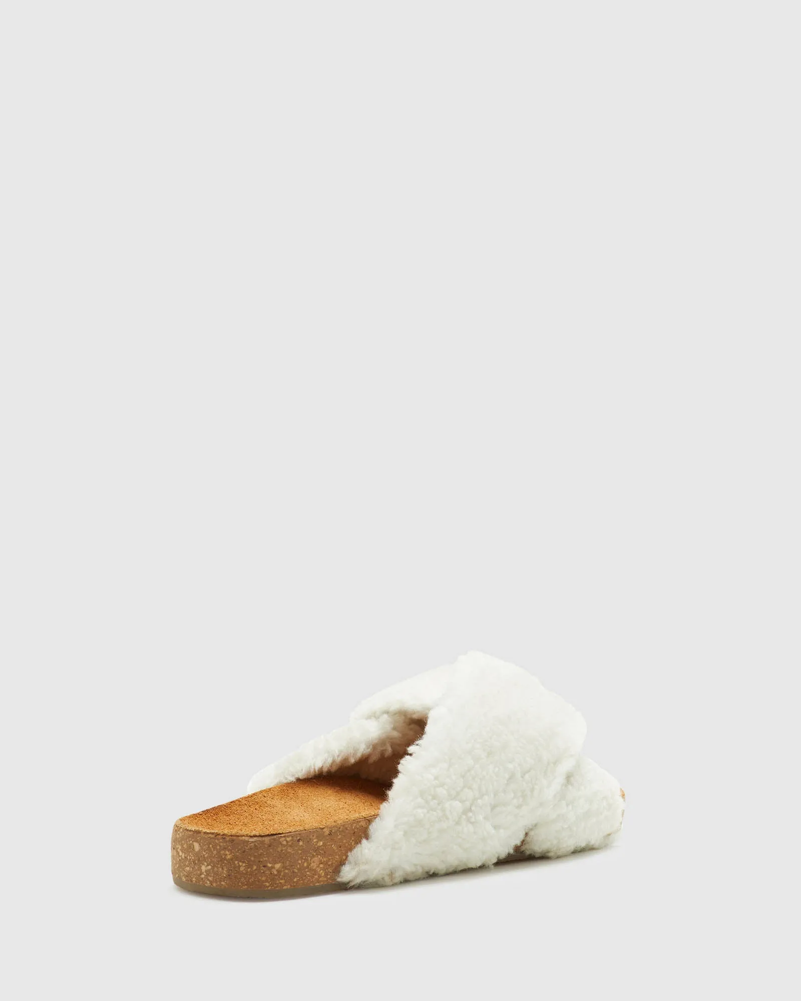 Biome Shearling Slide