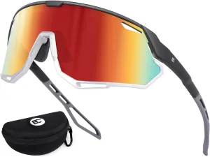 BIRCEN Baseball Cycling Sunglasses for Men - Women Running Shades Sports Glasses for MTB Mountain Bike Softball