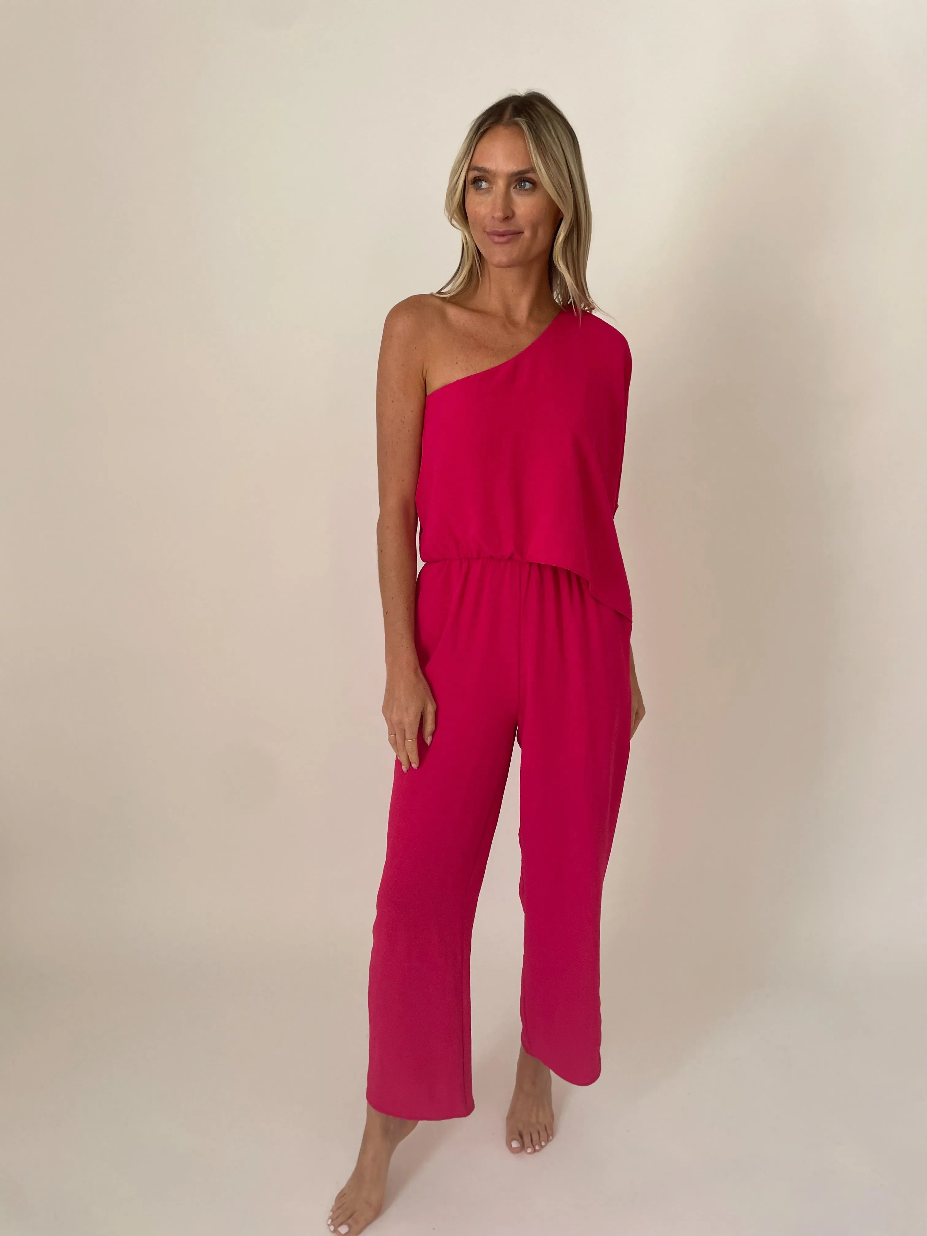 blake jumpsuit [magenta]