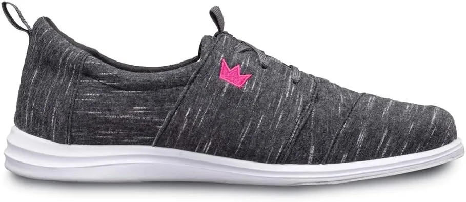 Brunswick Bowling Products Ladies Envy Bowling Shoes- 7 1/2 B US, Grey, 7.5