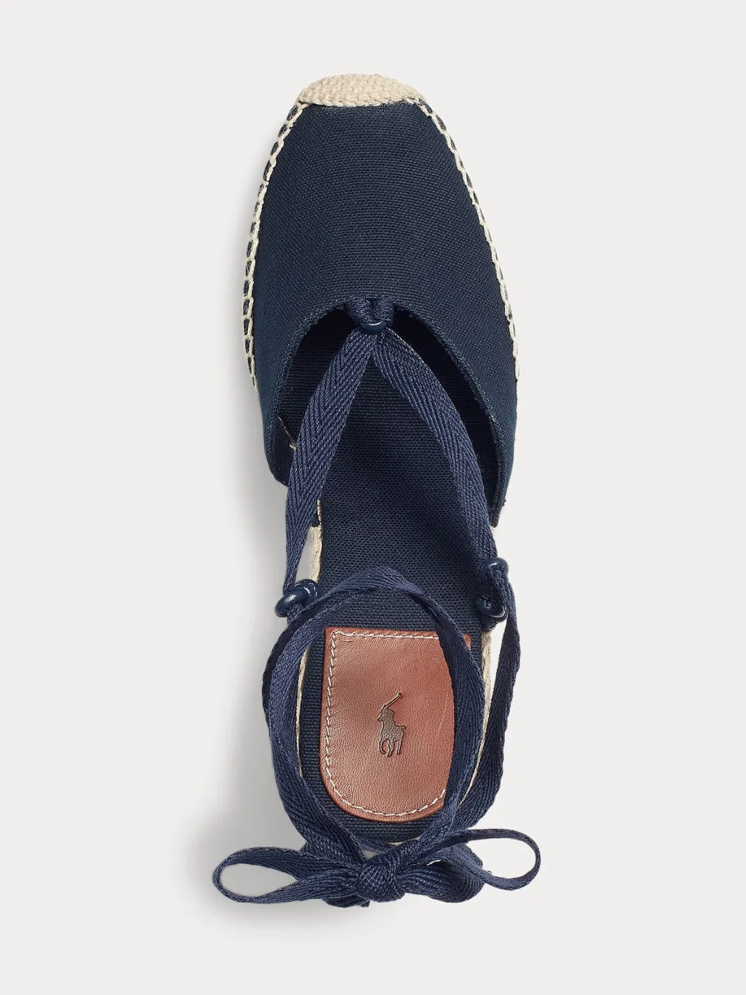 CANVAS WEDGE ESPADRILLE Marine