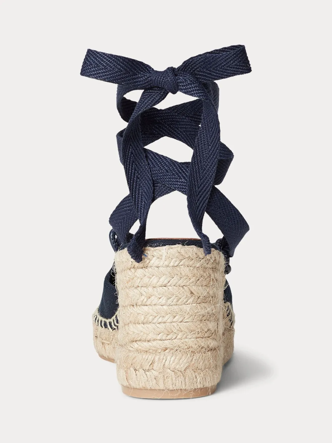 CANVAS WEDGE ESPADRILLE Marine