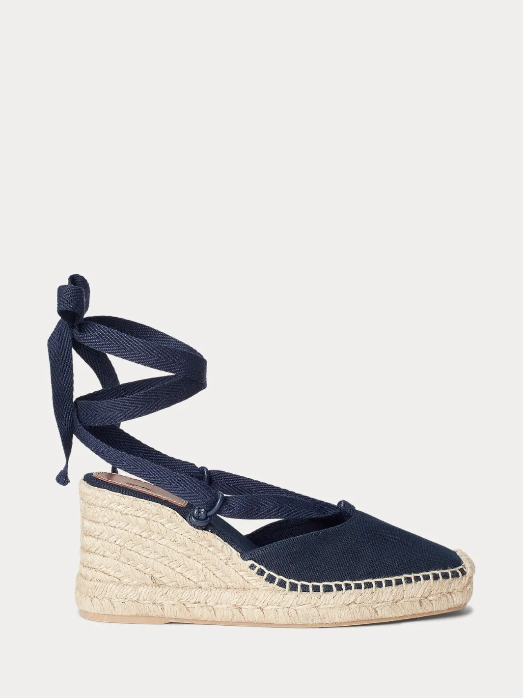 CANVAS WEDGE ESPADRILLE Marine