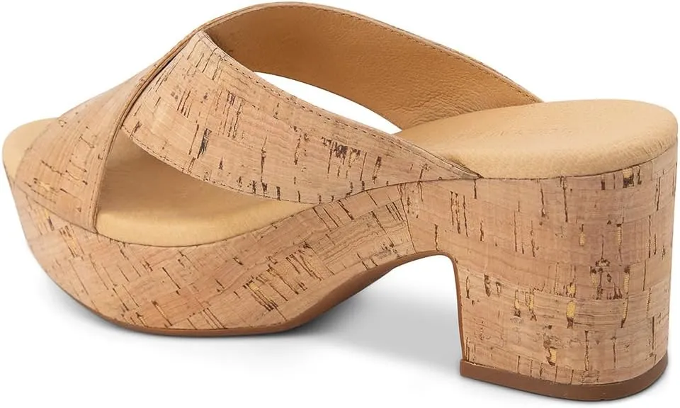 CHOCOLAT BLU Women Shoes Gio Criss Cross Raffia Slide