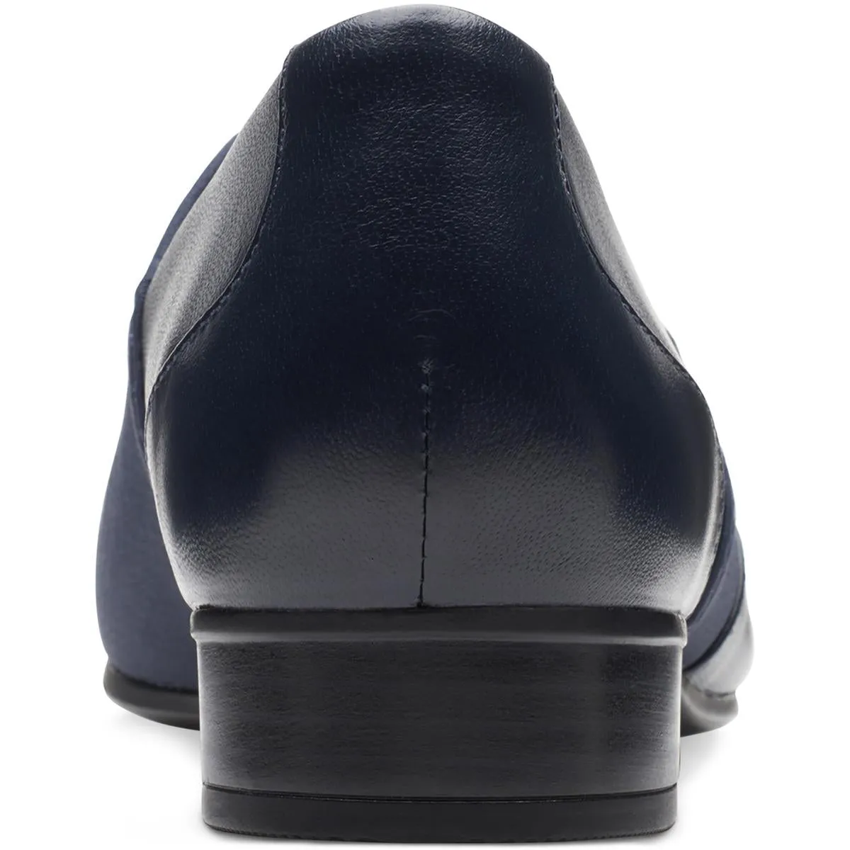 Clarks Womens Juliet Gem Leather Slip On Loafer Heels