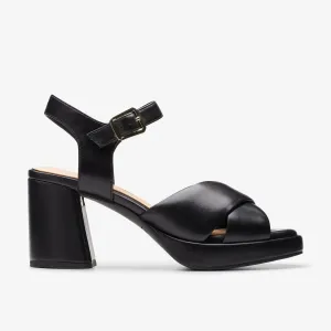Clarks Women's Ritzy75 Rae Black Leather 26176646