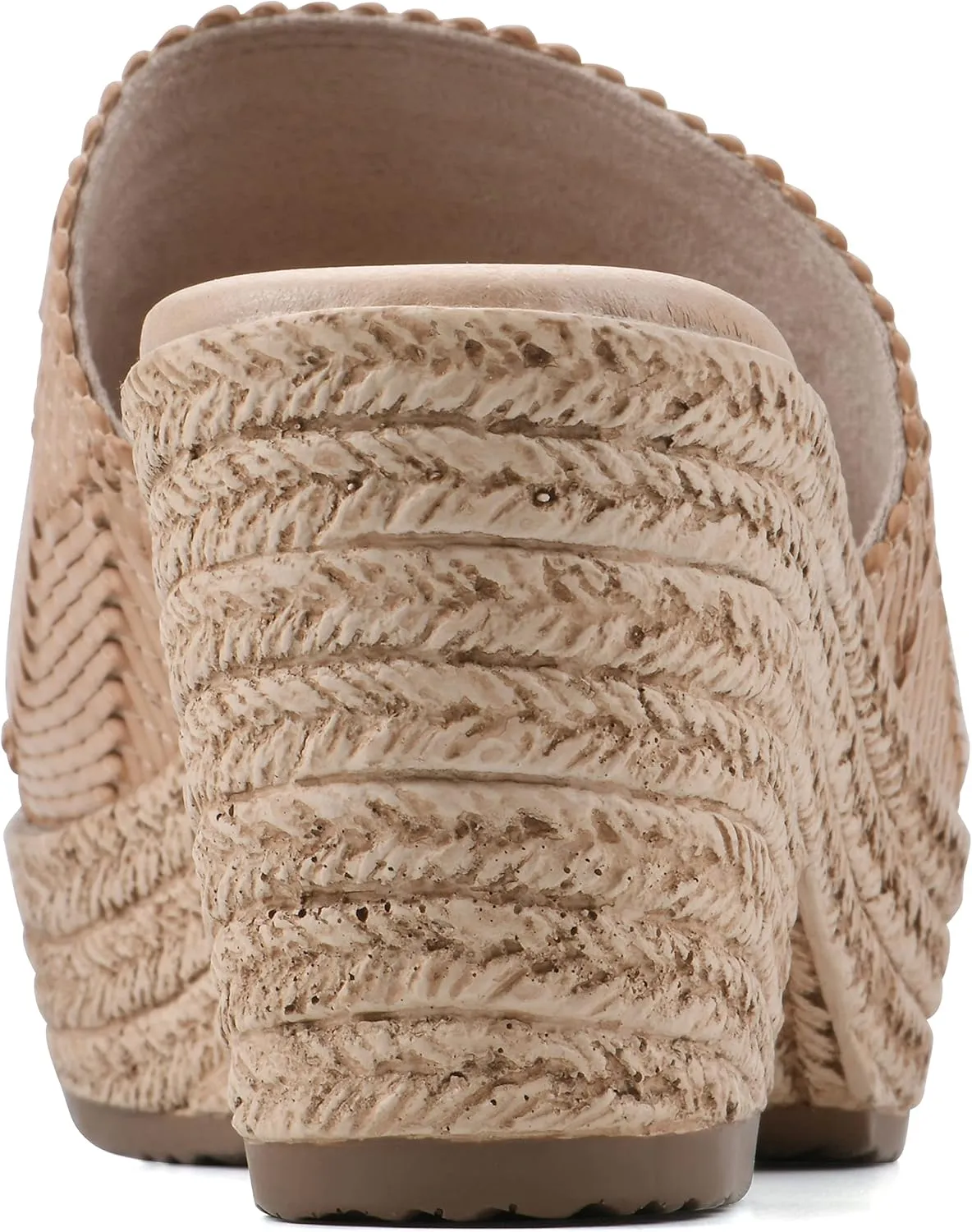 CLIFFS BY WHITE MOUNTAIN Women's Biankka Platform Woven Slide Sandal