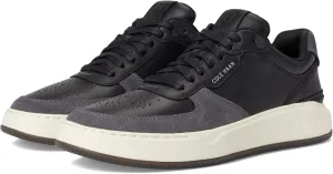 Cole Haan Men's Grandpro Crossover Sneaker, Black/Dark Pavement/Ivory, 14