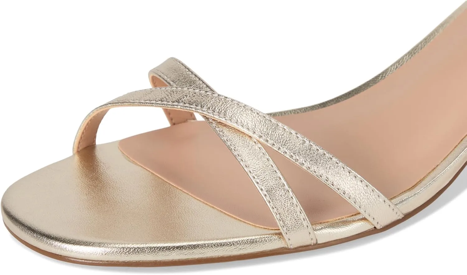 Cole Haan Women's Leni Kitten Heel Strappy Sandals 40mm Heeled