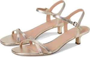 Cole Haan Women's Leni Kitten Heel Strappy Sandals 40mm Heeled