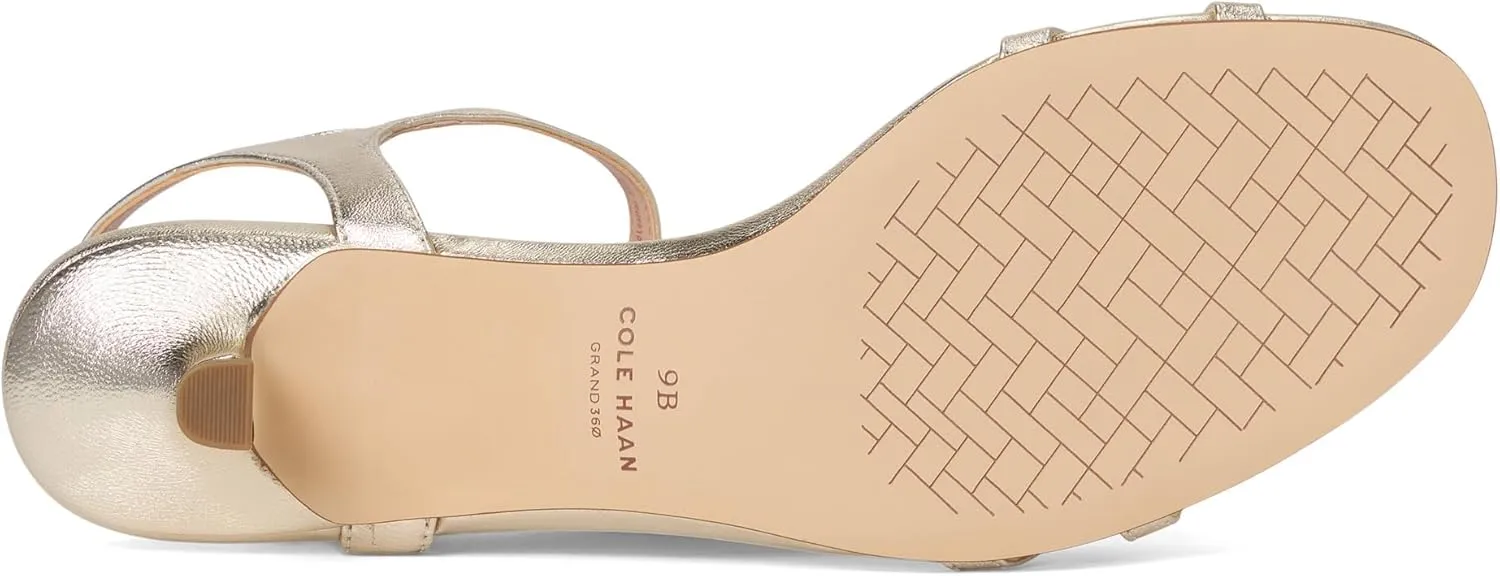Cole Haan Women's Leni Kitten Heel Strappy Sandals 40mm Heeled