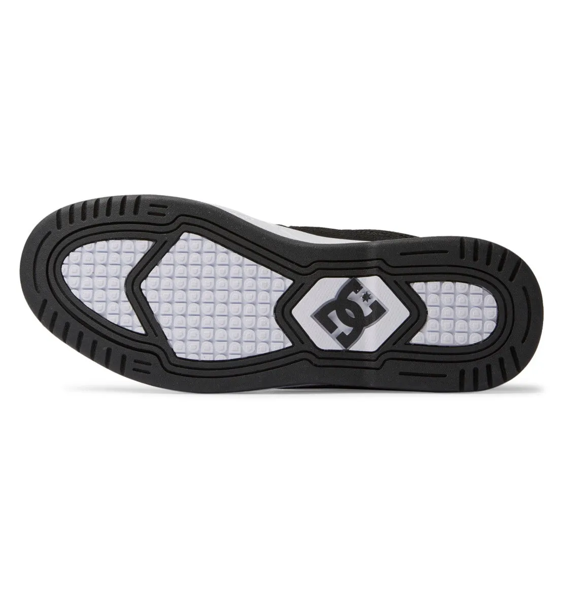 DC SHOES CONSTRUCT BLACK HOT CORAL TRAINERS