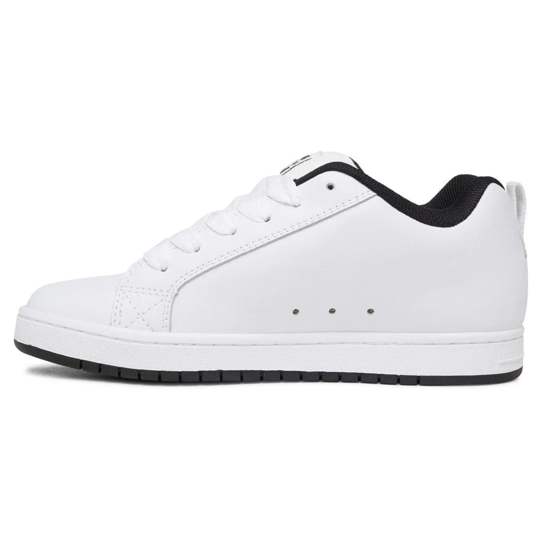 DC Shoes Court Graffik White Black Black