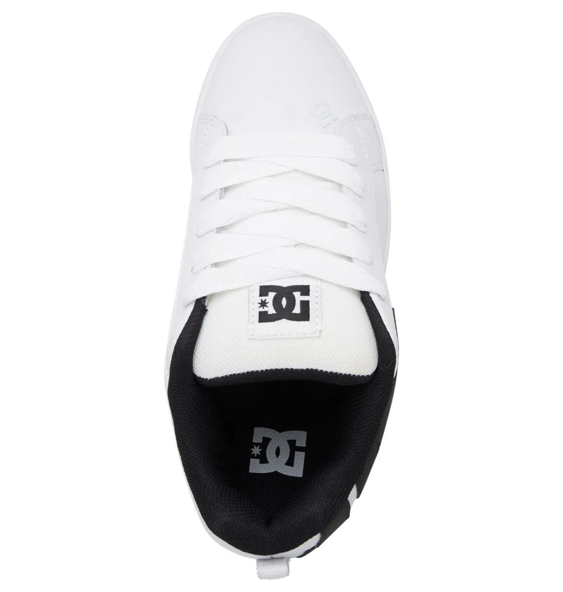 DC Shoes Court Graffik White Black Black