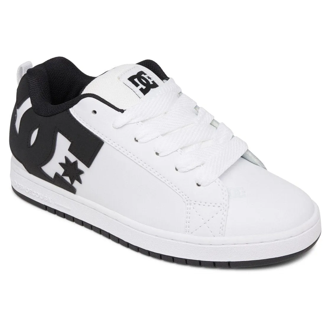 DC Shoes Court Graffik White Black Black