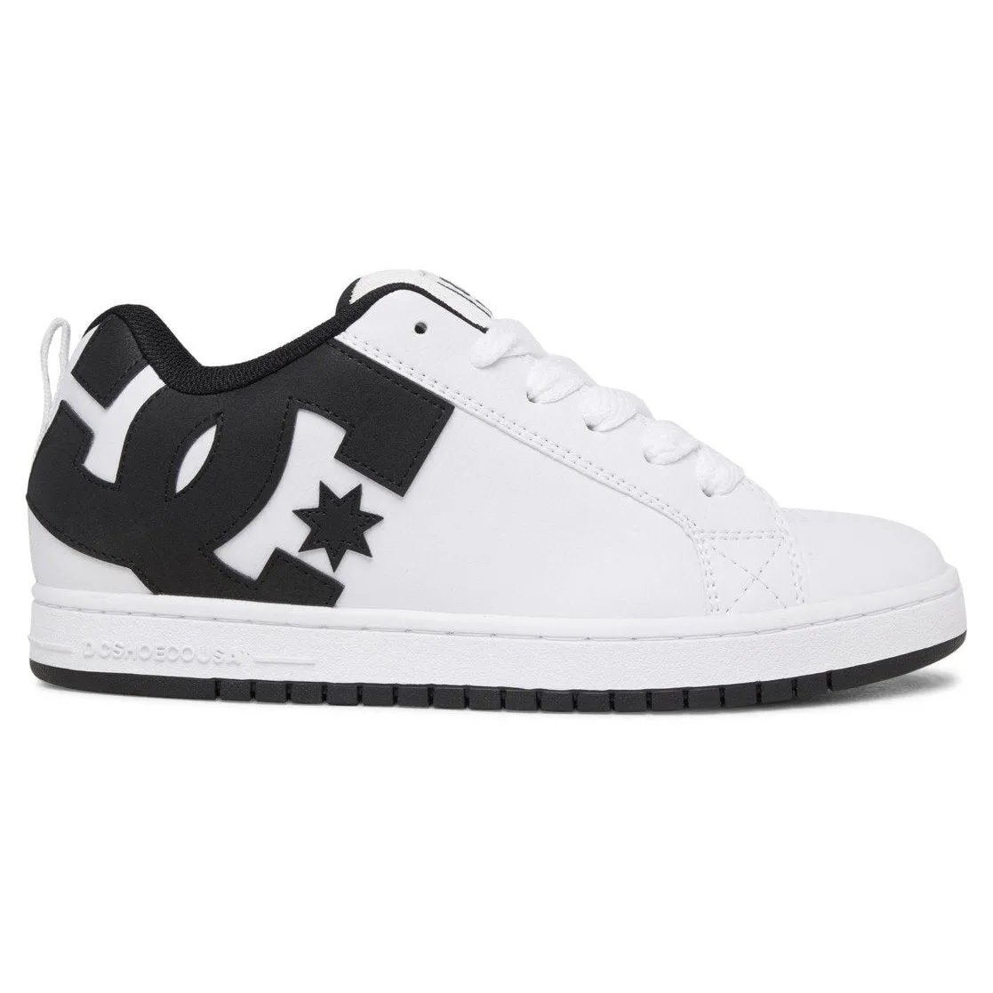 DC Shoes Court Graffik White Black Black