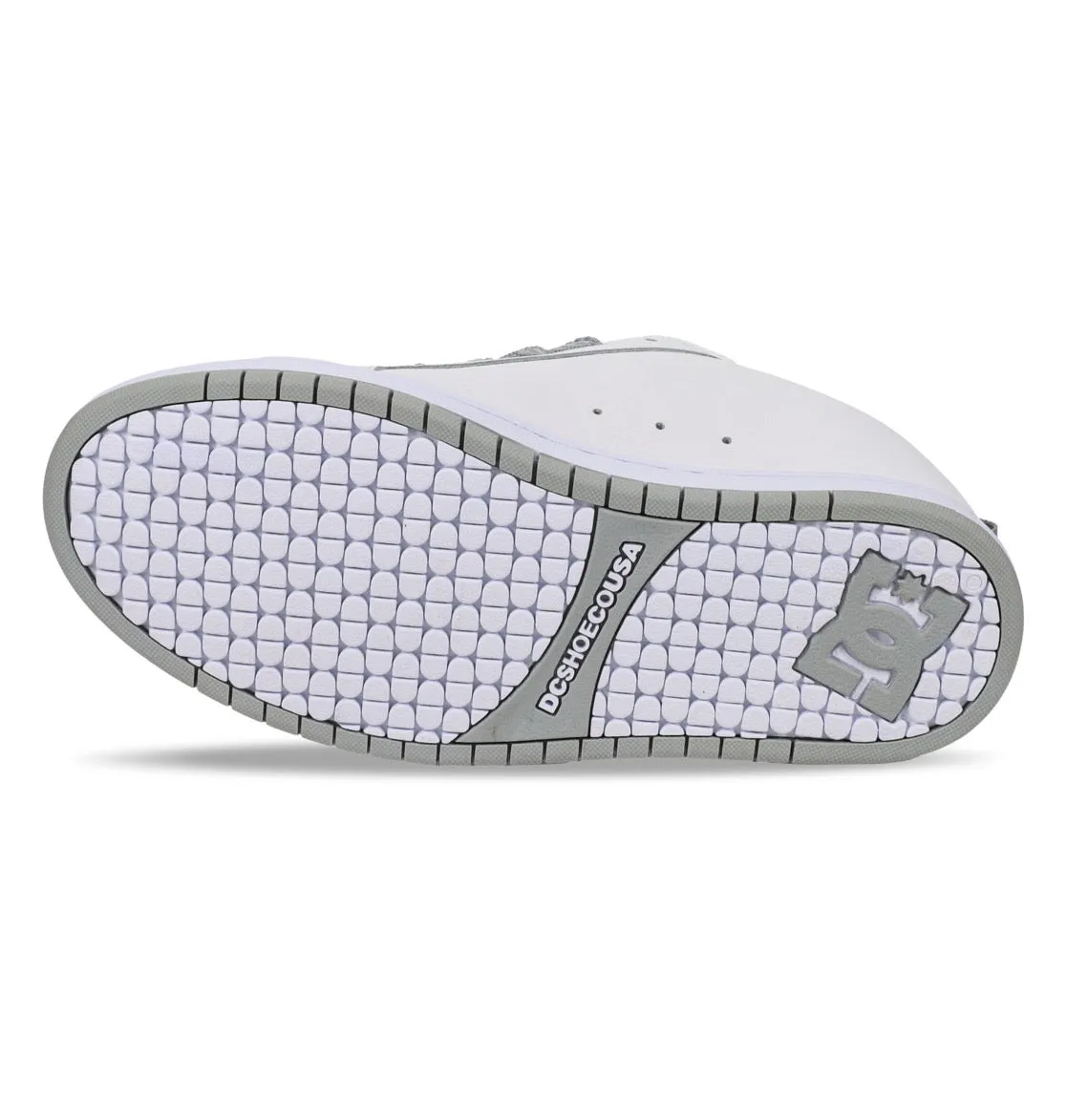 DC SHOES COURT GRAFFIK WHITE GREY TRAINERS
