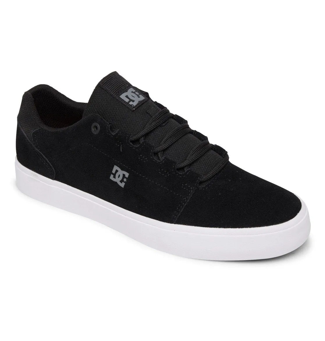 DC SHOES HYDE S BLACK & WHITE SKATE TRAINERS