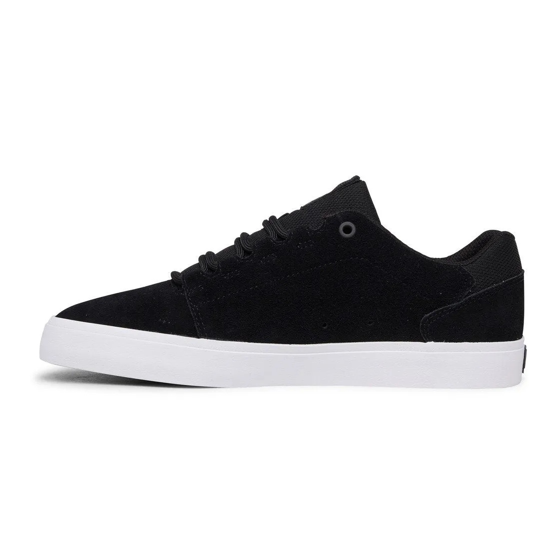 DC SHOES HYDE S BLACK & WHITE SKATE TRAINERS