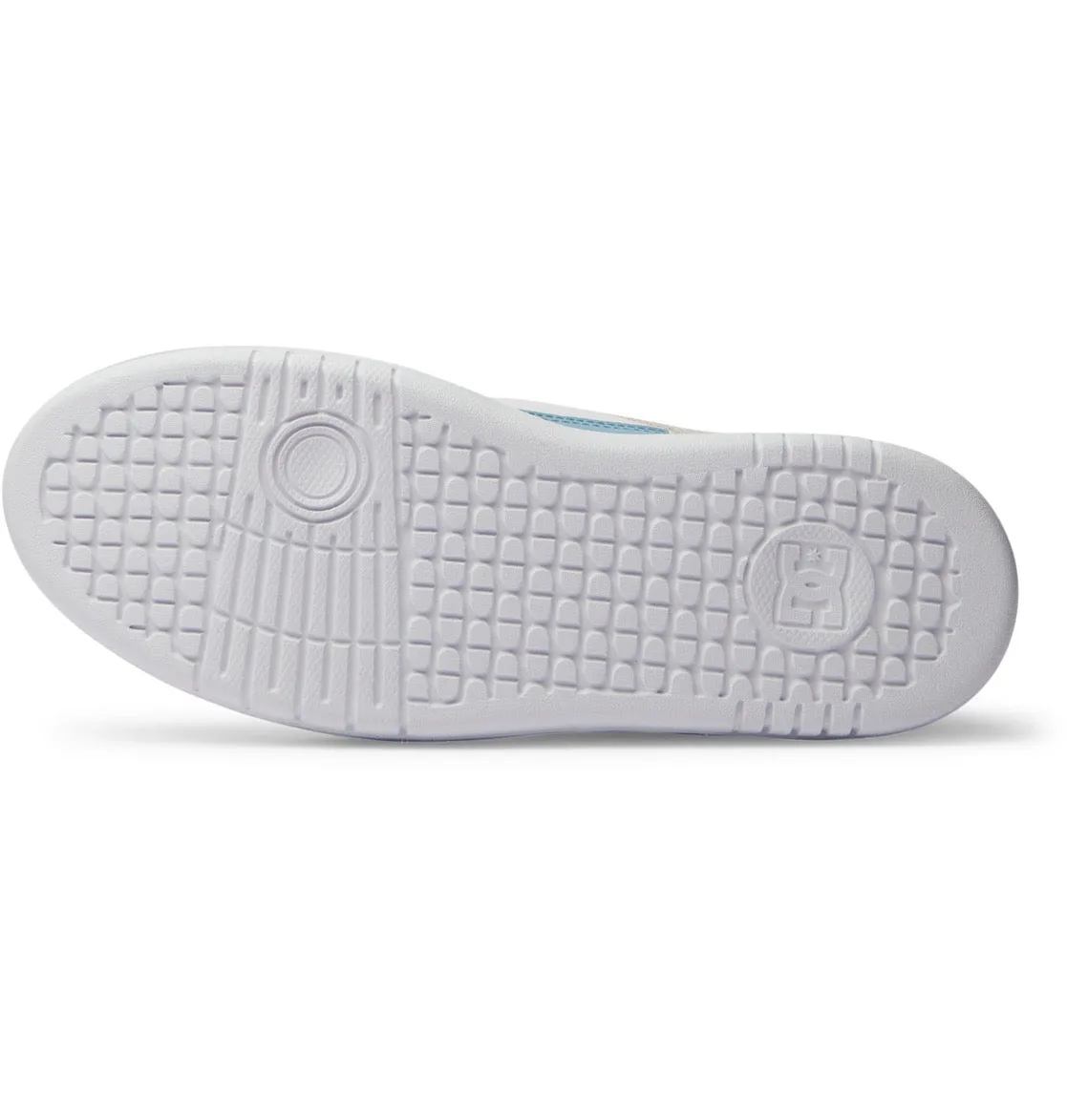 DC SHOES MANTECA 4 PLATFORM WHITE BLUE PINK LADIES TRAINERS