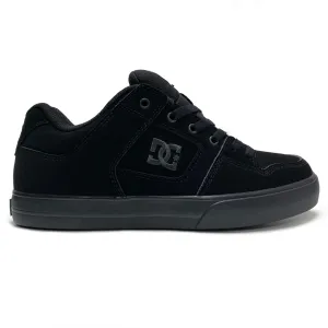 DC SHOES PURE BLACK PIRATE BLACK TRAINERS