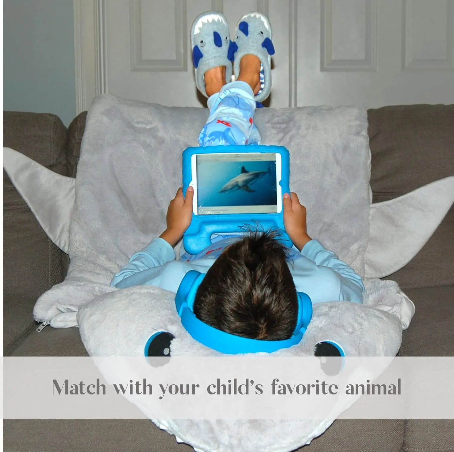 Dearfoams Toddler & Kids' Cute Shark, Cow, Unicorn, Dog, Dinosaur and Animal Critter Slippers