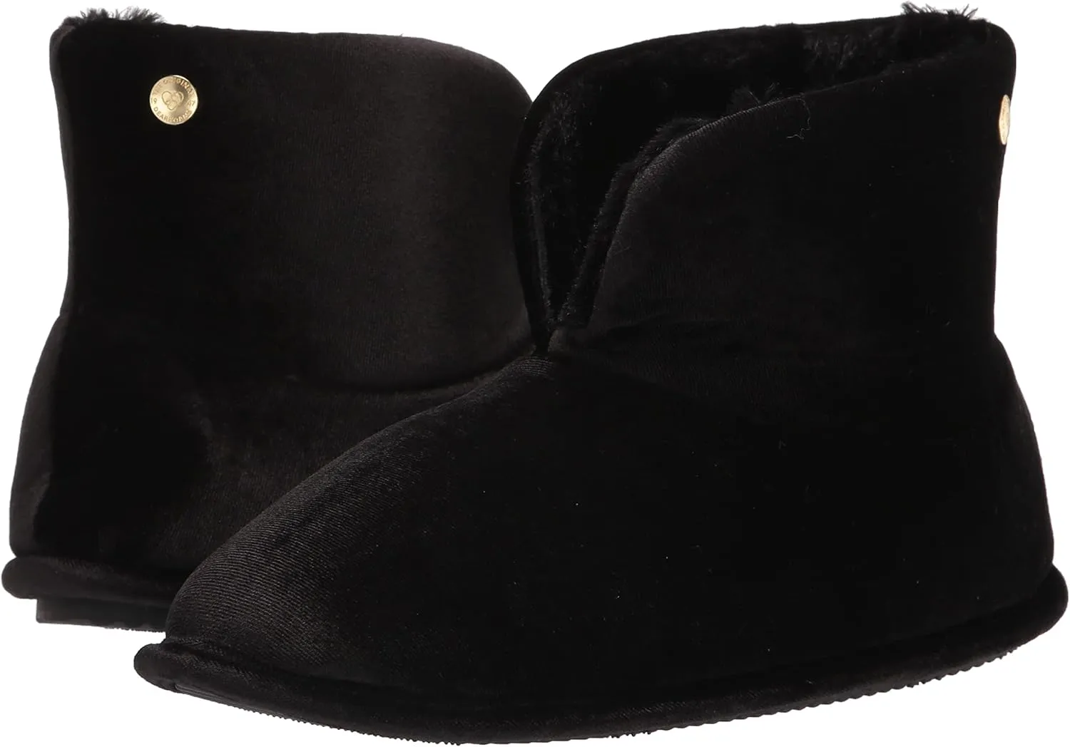 Dearfoams Women's Sara Velour Bootie