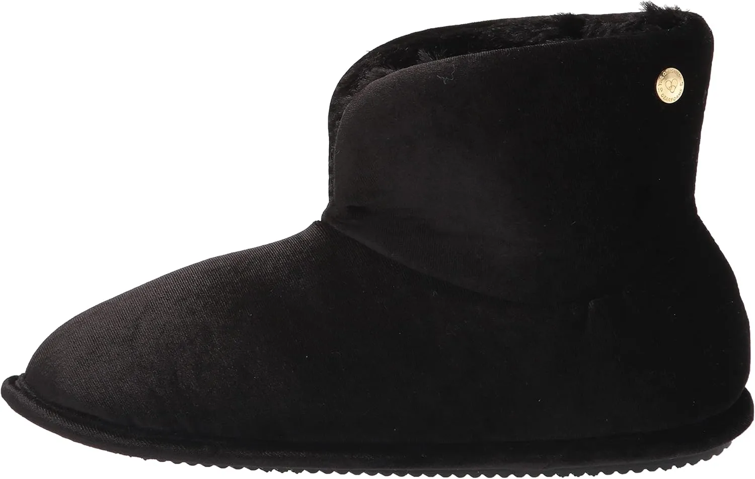 Dearfoams Women's Sara Velour Bootie