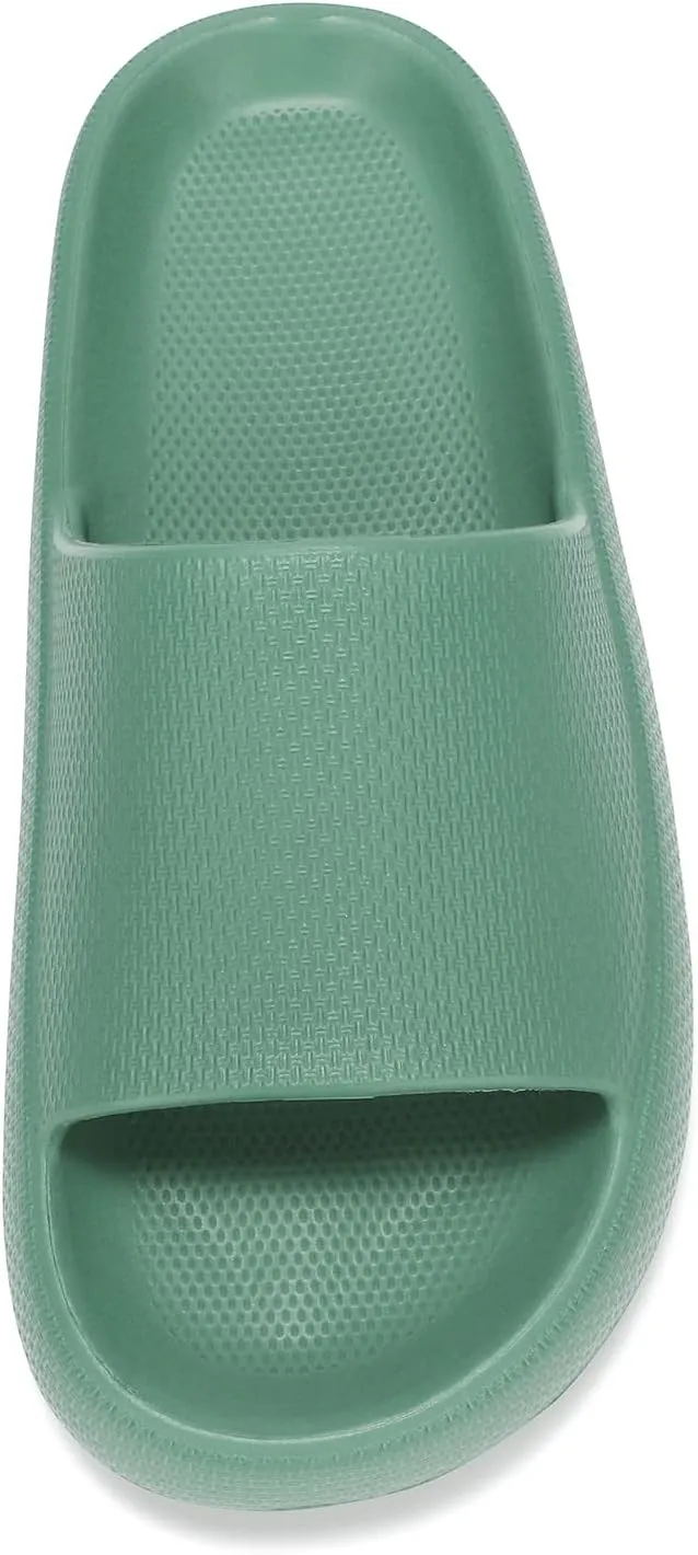 Dirk Slides for Women and Men Sandals Pillow Slippers Shower shoes Cushioned Cloud Slides