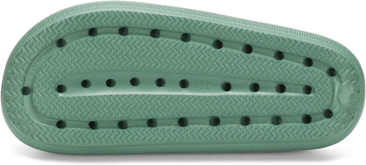 Dirk Slides for Women and Men Sandals Pillow Slippers Shower shoes Cushioned Cloud Slides